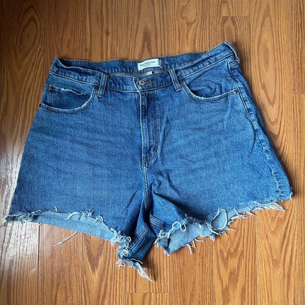 Abercrombie Curve Love Dad Shorts Sz 16